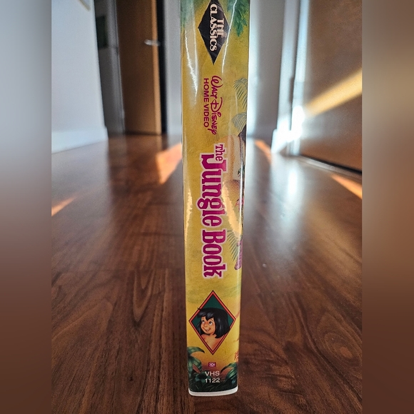 RARE/MINT CONDITON - Disney's "The Jungle Book" Black Diamond Classics VHS 1122 - Picture 2 of 12